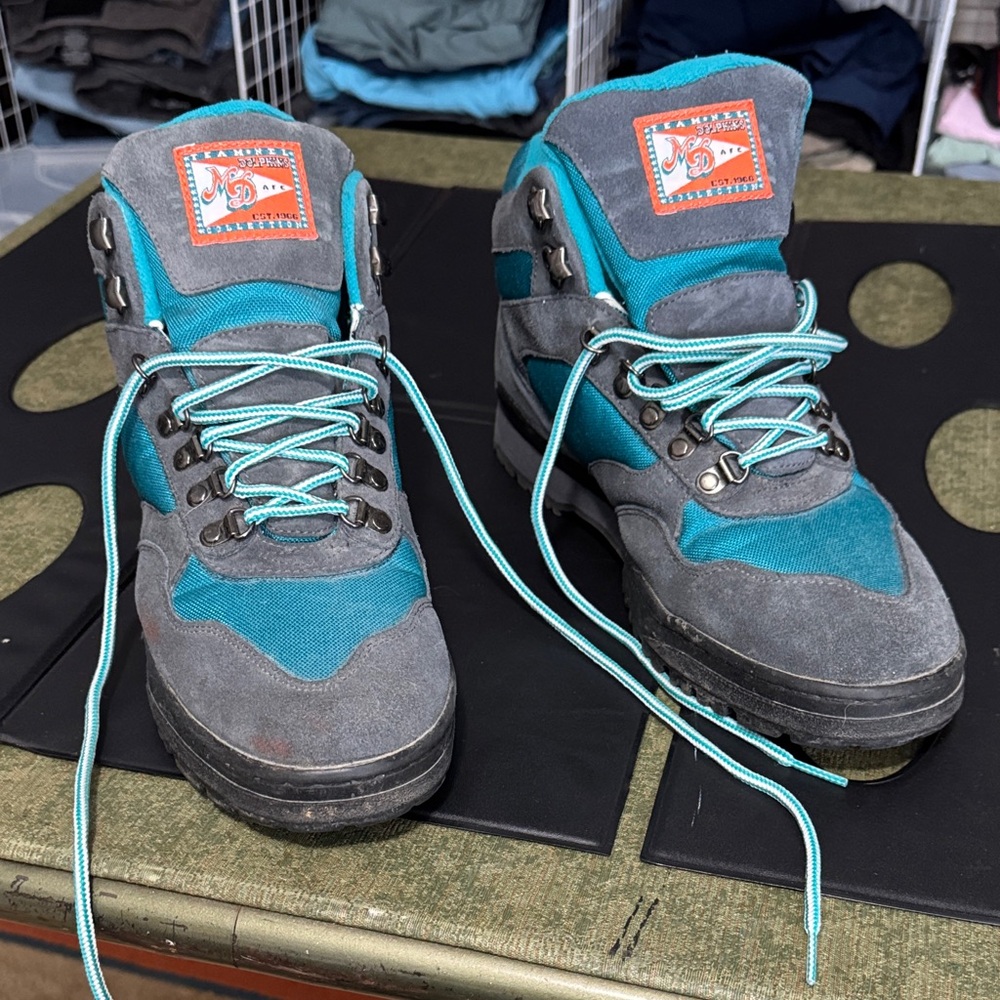 NFL Teal and Gray Men's Boots